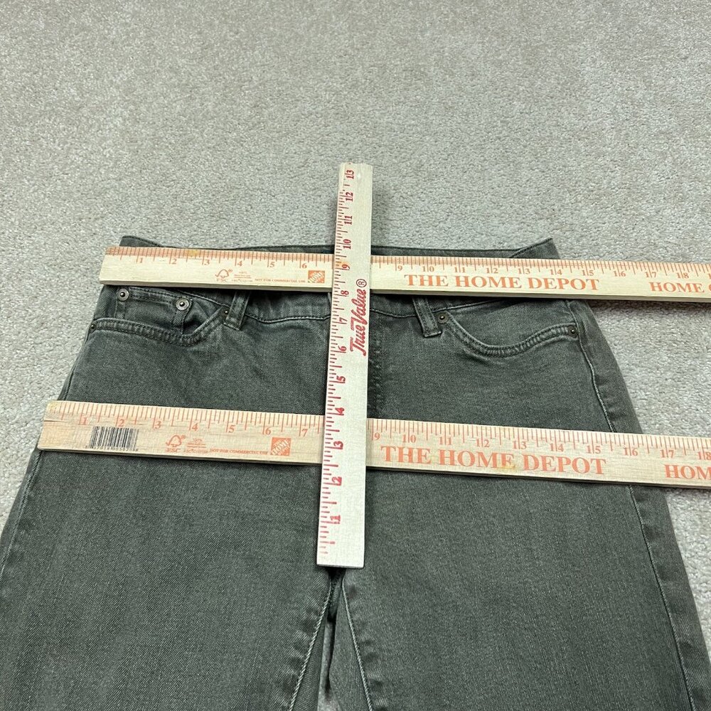 Lauren Jean Co Ralph Lauren Jeans Women’s Green Modern Straight 6 Petite Pockets - Picture 2 of 11